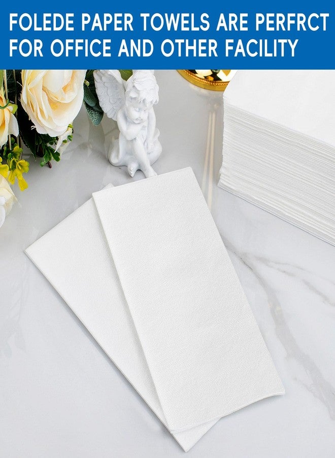 JEBBLAS 100Pcs Disposable Guest Towels, Linen Feel Hand Towels, Cloth-Like Paper Napkins, Soft, Absorbent Paper Hand Towel for Kitchen, Parties, Bathroom, Restaurant, Events, 7.8” X 15.7” White - Image 4